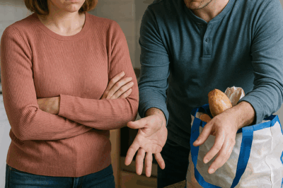 “Not a good time for guests,” he said, as his mom sat on our couch. In that single, cruel sentence, he broke our marriage—and I knew it was time to find a new place to live.