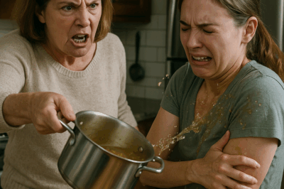 She threw a pot of boiling soup at me because I wouldn’t let her adopt my baby. She had no idea that her violence was the very thing that would put a restraining order between her and her own son.