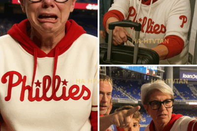 In an extraordinary twist to the viral “Phillies Karen” saga, a rumor has gone fully off the rails: she’s allegedly made a public declaration that she will leave the United States and “never come back.” According to posts circulating on social media, she claimed that people are treating her unfairly and that her life has become unbearable.