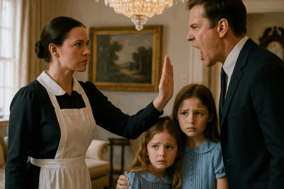 “Don’t Touch My Daughters!” — Shouted the Millionaire, But the New Cleaning Lady Turned Around and Said… CH2