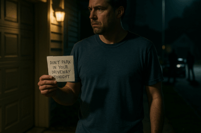 My Neighbor Slipped Me a Note: ‘Don’t Park in Your Driveway Tonight.’ At 1AM, I Saw Why… CH2