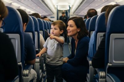 “4 Years After Her Husband Passed Away, Her Son Pointed at a Man on the Plane – ‘Mom, That’s Dad…’”