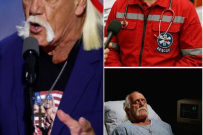 “LISTEN to Audio from Hulk Hogan’s Cardiac Arrest Dispatch Call – A Strange Sentence from the Rescuing Officer Made Everything More Complicated”  In a shocking turn of events, the world received a glimpse into one of the most harrowing moments in the life of one of the greatest icons in wrestling history: Hulk Hogan. Recently, the audio from the 911 dispatch call made during Hogan’s cardiac arrest was released, offering a rare and sobering look into the intensity of his emergency rescue. At first, it seemed like a typical emergency response. However, things took an unexpected and puzzling turn when one of the officers involved in the rescue made a statement that would leave everyone questioning the complexity of the situation. What exactly was said, and how did it complicate the already intense rescue efforts? Keep reading to uncover all the details and listen to the jaw-dropping dispatch call that has left fans and responders alike stunned.