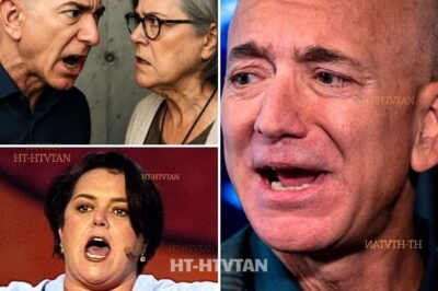 “’SHUT UP YOU POOR OLD WIG’—JEFF BEZOS FIRES BACK AT ROSIE O’DONNELL’S CRITICISM OF HIS WIFE. BUT WHAT DID HE WHISPER NEXT THAT MADE HER FACE GO WHITE? 🤯 AND WHY IS LAUREN SANCHEZ THREATENING TO LEAK THE TAPES? WAS THIS ALL A SETUP? YOU WON’T BELIEVE WHAT HAPPENS NEXT!     The billionaire’s brutal takedown had Rosie O’Donnell shaking—but the REAL shock came when mic caught Bezos’ chilling follow-up. Why are A-listers begging him to stop? What explosive evidence does Lauren have? And who’s secretly funding Rosie’s attacks? The truth will rewrite Hollywood history…