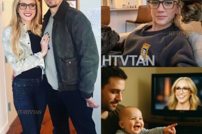 A tear-jerking moment unfolded when Kat Timpf’s baby boy, just a few months old, recognized his mom on TV while watching with his dad. His excited pointing and babbling were followed by a look at his dad that melted hearts everywhere. Was this pure magic or an innocent moment too precious to put into words? Want to see how this incredible, emotional moment touched everyone’s heart? Check out the full story of this unforgettable family moment!