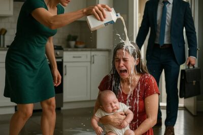 The Stepmother Poured Milk Over the Little Girl… Then the Millionaire Shouted: “ENOUGH!” Richard Whitman’s heart pounded as the taxi slowed in front of his two-story suburban home in Chicago. After three weeks of business meetings in London, he was finally back. In his mind, he pictured it clearly: seven-year-old Emily running to the door shouting, “Daddy!” ch2