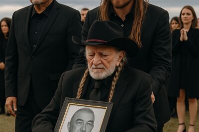 In the heart of the plains, where history and spirit permeate, millions of people silently watched Graham Greene’s funeral – “Go in peace, my friend.”, Willie Nelson’s farewell was not just to a man, but also to a generation. At the center, Willie Nelson — 92 years old — sat quietly in a wheelchair, his frail hands gently cradling a black-and-white framed photo of Graham.
