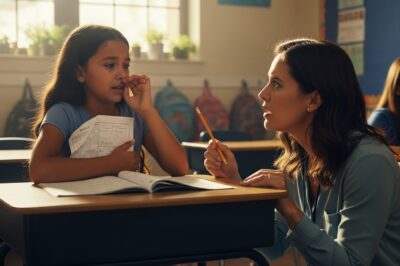 The child whispered: ‘I won’t tell, or else mom will disappear’ — but the teacher saw something unusual and called the police…