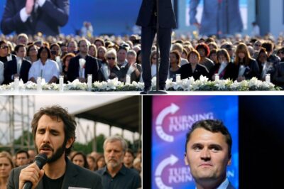 It was supposed to be another luminous morning concert — Josh Groban, the voice that has carried millions through heartbreak and hope, took the stage in New York just hours after the shocking news broke: Charlie Kirk, dead at 31 after a tragic shooting in Utah.