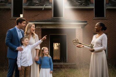 The In-Laws Laughed as They Handed the BLACK WOMAN the Abandoned House — Not Knowing It Was Made of GOLD