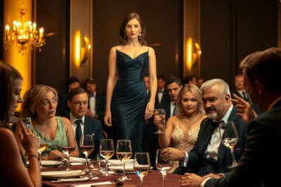 My Cow’s at Home Cooking Borscht!” – The Man Joked with His Mistress at the Office Party… Until His Wife Walked In and the Room Fell Silent… ch2