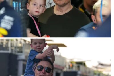 Breaking News: Custody Battle Victory or Bold Statement? Elon Musk Makes Surprise Texas F1 Appearance with Son After Shocking Win