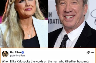 Tim Allen’s 60-Year Journey to Forgiveness: “I Forgive the Man Who Killed My Father.” Erika Kirk’s Words to The Man Accused of Killing Her Husband Finally Healed a Wound That Time Could Not Heal.