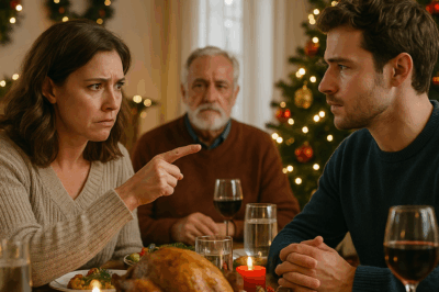 My Mom Said “We’re Ashamed of You” at Christmas Dinner — So I Said One Thing That Made Her Cry… CH2