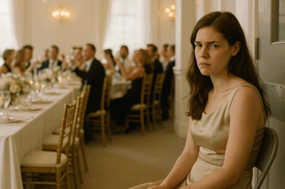 At My Brother’s Wedding, I Was Given a Folding Chair by the Kitchen… ch2