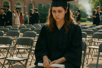 Nobody from my family came to my graduation, not even my husband or kids. They all went to my brother’s barbecue instead. ch2