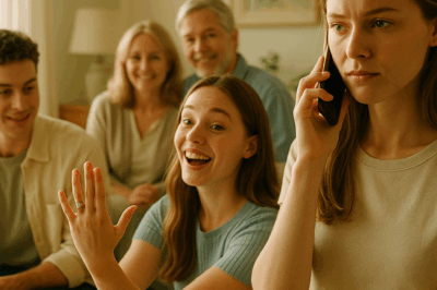My sister stole my engagement ring to propose to her boyfriend, and my parents backed her, saying, “She’s younger and deserves her moment.” But then the jeweler called. ch2