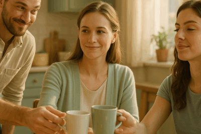 My husband handed me a cup of coffee with a strange smell. “Made you something special, babe,” he said with a grin. I smiled and replied, “How thoughtful, then quietly swapped mugs with my sister-in-law, the one who always bullied me.” ch2
