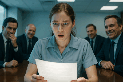 I Was Just the Dishwasher. My Boss Took Me to a Meeting as a Joke—But When I Read the Contract… CH2