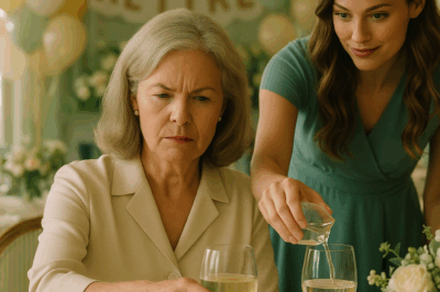 At My Retirement Party, My Daughter In Law Slipped Something In My Drink — So I Switch Glasses. CH2