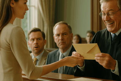 When My Husband Tried To Steal Half My Fortune, I Gave The Judge An Envelope; And He Laughed At Him. CH2
