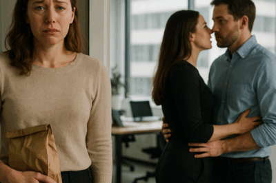 I walked into my husband’s office to surprise him with lunch and found him kissing another woman passionately. CH2