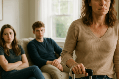 Stepchildren told me to know my place in their house, so I knew exactly where I belonged, gone, along with my financial contributions. CH2