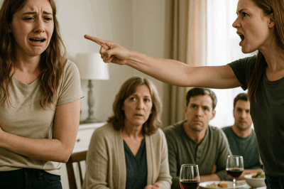 At Family Dinner, My Sister Hit Me, Pushed Me Out, and Said “Get Out of My House” — and I Was… CH2