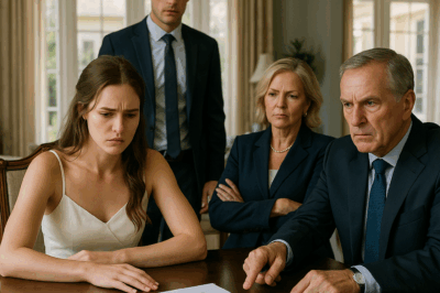 Two Days Before My Wedding, His Rich Parents Forced a Prenup: ‘Sign or No Wedding’ – Then regretted. CH2