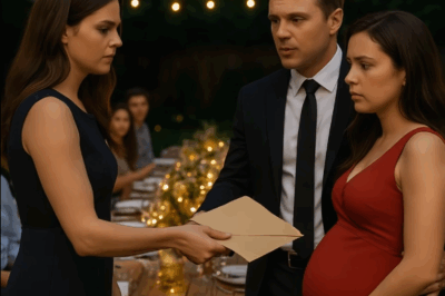 My Husband Arrived at Our Family Gathering With His Pregnant Companion — But He Wasn’t Prepared for the Documents I Held Ready