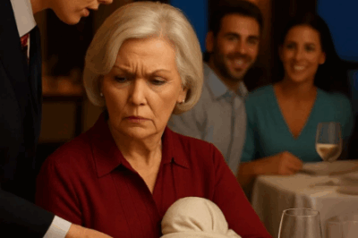 On Our Family Cruise, My Son Grinned While My Daughter-In-Law Snapped Pictures. A Waitress Bent Close, Slipping Me A Note: “Call 911.” I stayed calm, folded it, and gave a subtle nod. Twenty minutes later, they were trembling before ship security…..