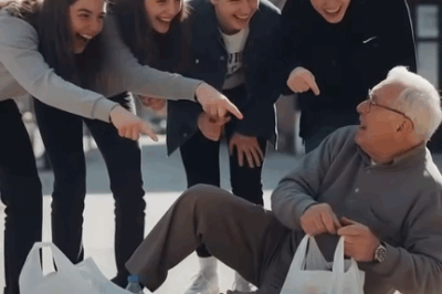 A Moment of Kindness at the Bus Stop