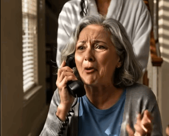 My youngest son, an airline pilot, called and asked, ‘Is my sister-in-law at home?’ I glanced toward the living room. ‘Yes, she’s right here,’ I replied. His voice dropped to a whisper: ‘Impossible. She just boarded my flight.’ And that’s when I heard the footsteps behind me…