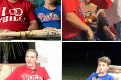 “Nothing can erase what she said” – Phillies Fan Father finally SPEAKS OUT, revealing 9 whispered words the microphones never caught, a revelation so devastating it crushed a viral ‘Karen’s’ apology and ignited a FIRESTORM now consuming the entire sports world with outrage and disbelief