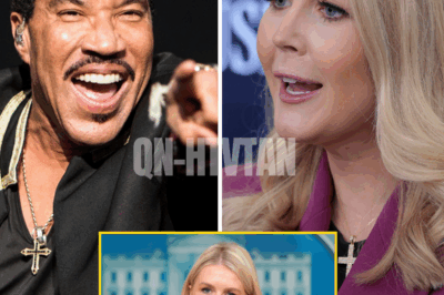 “Sit down, Barbie.” – Lionel Richie humiliated Karoline Leavitt on live TV by calling her a T***p puppet, then delivered a cutting truth that froze the studio, left Karoline shrinking in silence, and sparked an eruption of applause for the music legend