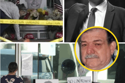 “Give me back my boy… he was only 31” – Heartbreaking cries from Charlie Kirk’s father shatter mourners at Phoenix memorial, as witnesses describe the anguished moment a grieving parent fell to his knees clutching his son’s photo, leaving the crowd in stunned, tearful silence