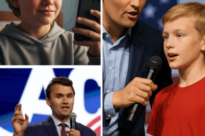 “He whispered, ‘He saved me… but no one knows who broke me’ – a 12-year-old Iowa boy’s one-minute video explodes online with millions in tears, exposing a hidden tormentor and revealing Charlie Kirk’s quiet act of kindness that changed everything”