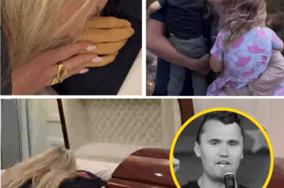 “He looks like he’s only sleeping” – Charlie Kirk’s wife releases heartbreaking footage after his assassination, revealing the haunting moment she refuses to call her last goodbye, leaving millions shaken by the raw grief behind her words