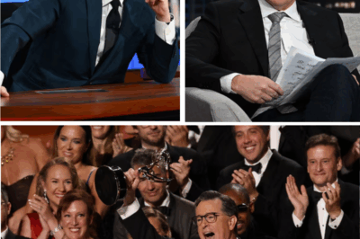 “Get one yourself then speak to me” – Stephen Colbert FIRES BACK after Greg Gutfeld mocks his Emmy as nothing more than a ‘consolation prize’, sparking a bitter late-night war that has Hollywood insiders whispering about who will survive this feud’s fallout