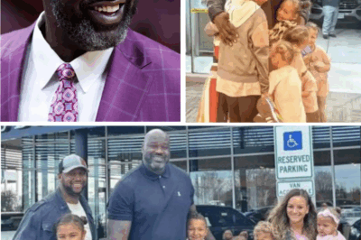 Shaq surprises family of 11 with two new cars and more…