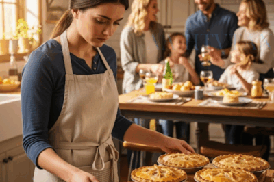 “I was the family’s holiday chef… until I skipped Christmas—and left them scrambling. What happened next shocked even me… 😲