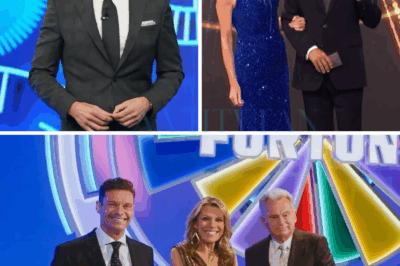 “We Want Pat Back!” Fans Erupt After Sajak’s Surprise Return—Seacrest Admits Pressure of Filling Icon’s Shoes. Just weeks into Ryan Seacrest’s run as the new Celebrity Wheel of Fortune host, fans were left stunned when Pat Sajak made a surprise appearance—prompting an outpouring of love and nostalgia. Viewers flooded social media with heartfelt pleas like “Pat should’ve never retired!” Meanwhile, sources say Seacrest, though honored, is feeling the weight of replacing a beloved legend. “He’s proud to carry the torch,” an insider shared, “but the shadow of Sajak looms large.” Has Seacrest bitten off more than he can spin?