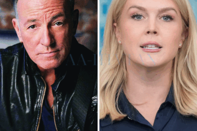 “‘You Don’t Get To Rewrite Reality.’ Bruce Springsteen TORCHES Karoline Leavitt On Live TV — One Brutal Truth Leaves Her Speechless As The Studio Erupts.”