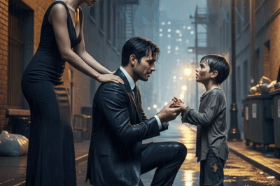 He Looks Like Your Lost Son,” Said the Millionaire’s Fiancée — What Happened Next Shocked Everyone…