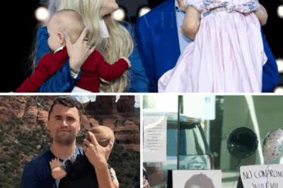 Two Innocent Children Stand Before Charlie Kirk’s Portrait, Still Innocently Calling “Daddy”… — But Have No Idea of ​​the Hidden Forest Plants Behind the Flickering Candles Before Them. Charlie Kirk’s Funeral Silence as his two young children step before his portrait, still innocently calling “daddy” amid the constant running of the entire hall