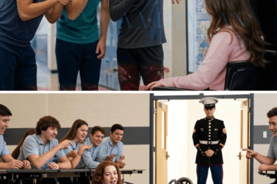 “Bullies smashed a disabled girl’s chair at lunch — then her Marine brother walked in, and everything changed.ch2