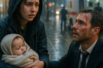 Homeless Girl Saves a Millionaire and His Child from a Rain-Drenched Accident—But One Word He Says to Her Startles Her… CH2