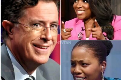 In a twist no one saw coming, Stephen Colbert — the man CBS quietly pushed off The Late Show — has roared back onto the scene with a brand-new talk show, arm-in-arm with rising political firebrand Jasmine Crockett. Forget polite goodbyes; Colbert’s opening shot was a grinning declaration: “We don’t need CBS’s permission anymore.” Within hours, Hollywood group chats lit up, network executives stopped mid-meeting, and late-night rivals began sweating under the studio lights. This isn’t just a comeback — it’s a revenge tour with a co-host who can go viral before the first ad break. And if Colbert’s promise to “change late-night TV forever” holds true, CBS might soon wish they’d kept him… if only to stop him from burning down the house they built. F.u.l.l s.t.o.ry 👇👇