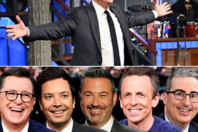 🚨 “If CBS thinks they can shut me up, they clearly haven’t met the monsters of late-night yet.” 💣 Stephen Colbert has officially thrown down the gauntlet — and Jimmy Fallon, Seth Meyers, and John Oliver are already rallying to his side. What these late-night titans are orchestrating behind the cameras could ignite the most audacious comedy uprising in decades. F.U.L.L D.E.T.A.I.L.S BELOWWW