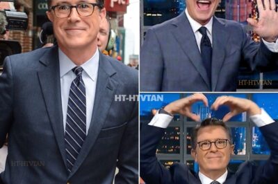 “‘THE GLOVES ARE OFF’ — STEPHEN COLBERT’S LATE SHOW RETURNS FROM THE DEAD AFTER SHOCK CANCELLATION, PROTESTS, A SURPRISE EMMY, AND A MYSTERIOUS SPONSORSHIP DEAL THAT LEFT CBS WITH NO CHOICE 😱🔥” First came the abrupt cancellation, sparking outrage, viral fan campaigns, and Colbert’s bold on-air promise: “The gloves are off.” Just weeks later, everything flipped. The Late Show suddenly scored its first Emmy, major sponsors that once kept their distance began pouring in millions, and CBS quietly reversed its decision. But what really happened behind closed doors? Was it the ratings surge, the money, or something far more unexpected? One thing’s clear: Colbert’s comeback has shaken late-night TV to its core… and the story is far from over. 👀📺 SEE the full details and unanswered questions below 👇👇👇